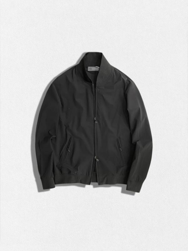 テディボンバーダブルジップブルゾン