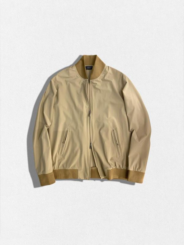 テディボンバーダブルジップブルゾン