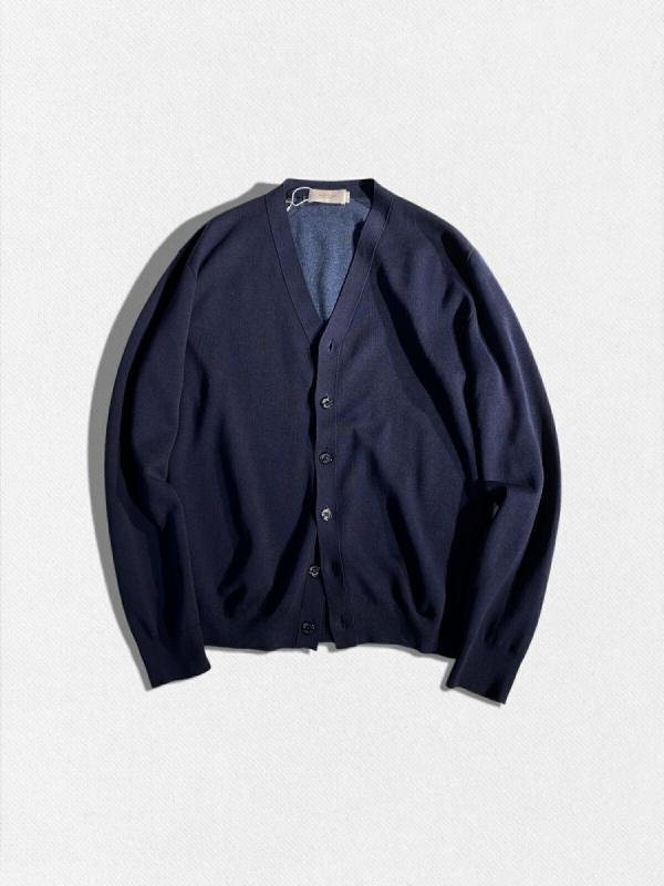 シルク混ニットカーディガン
