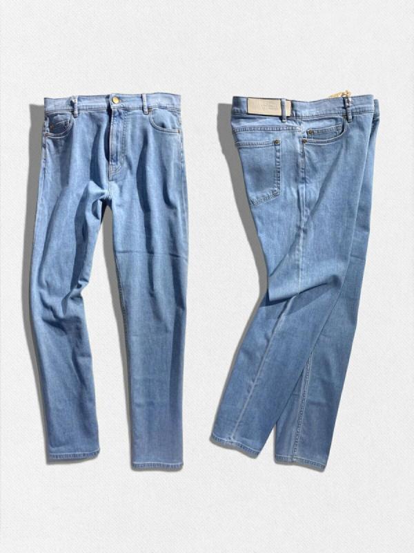 ウォッシュデニムパンツ