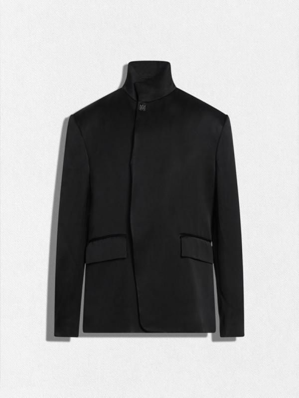 ダブルスタンドカラーブレザー