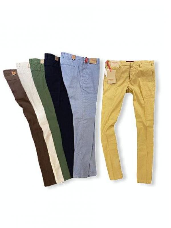 リネンテーパードパンツ