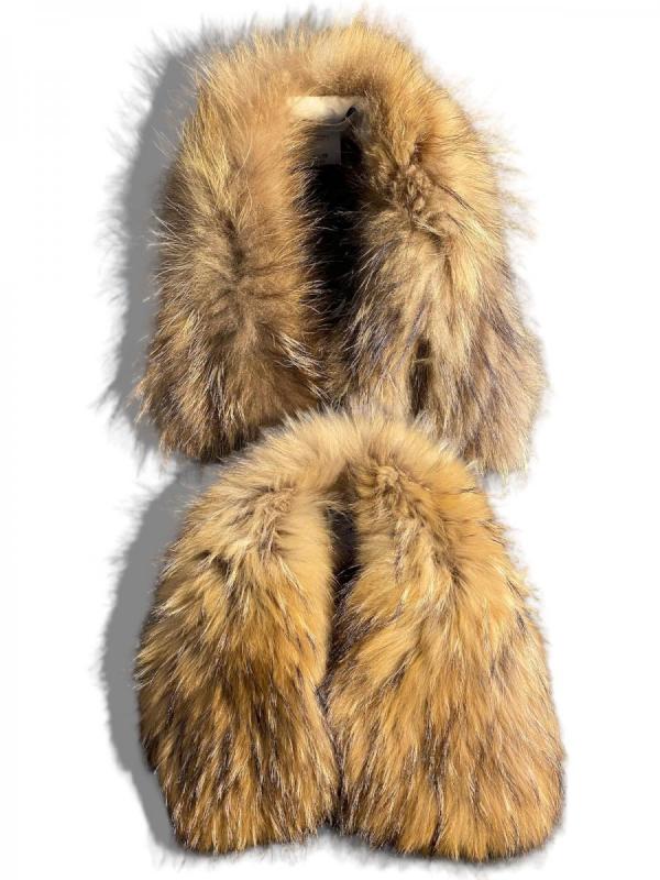 チャイニーズラクーンファーマフラー