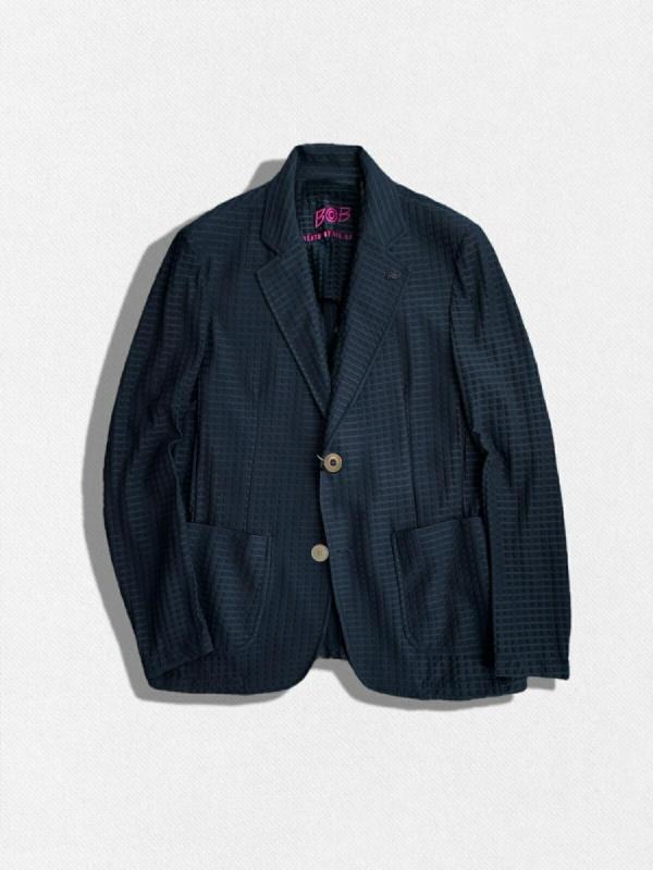 テーラードワッフルジャケット