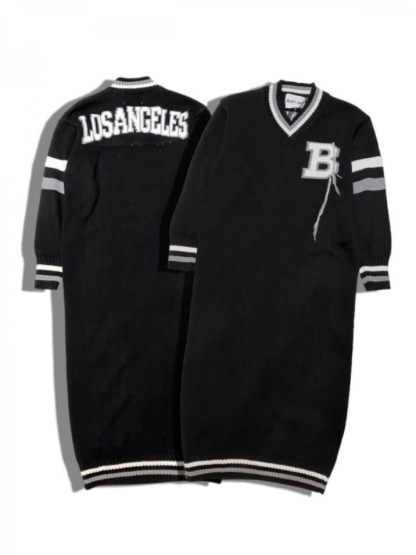 カレッジニットワンピース