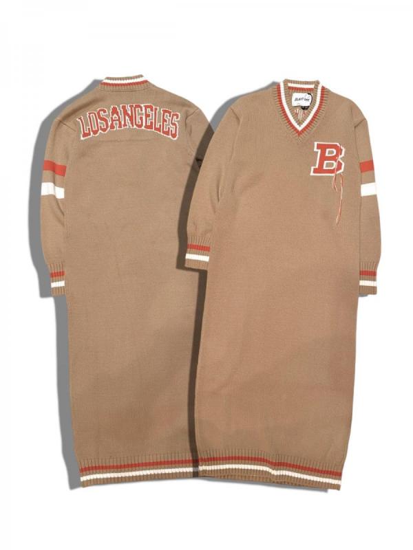 カレッジニットワンピース