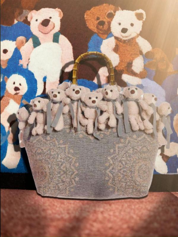 ベアデザイントートバッグ