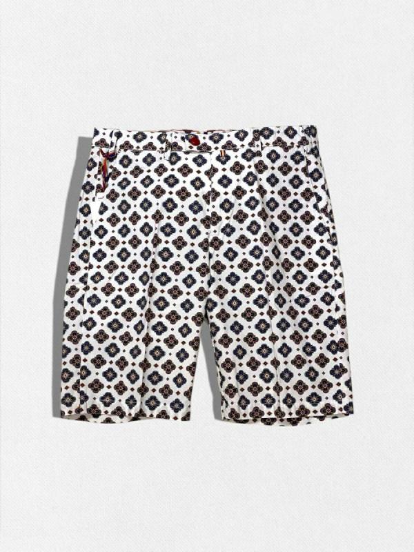 フラワー柄ショートパンツ