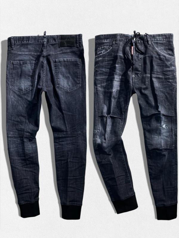 トラックデニムパンツ