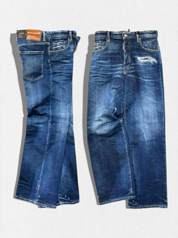 ワイドストレッチデニム