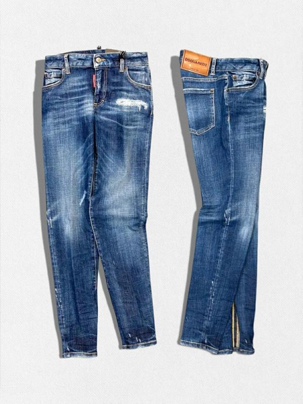 テーパードデニムパンツ