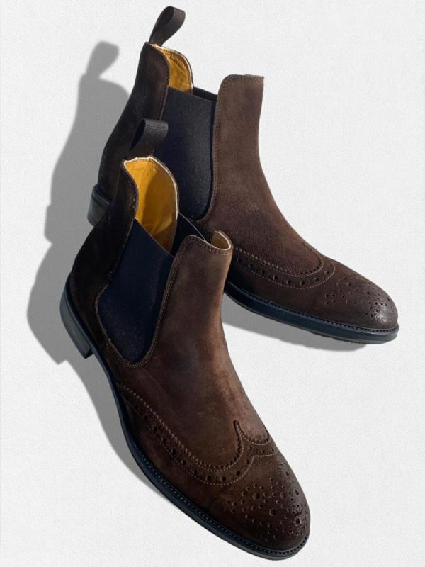 サイドゴアレザーブーツ