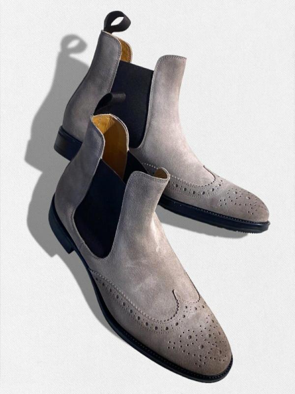 サイドゴアレザーブーツ