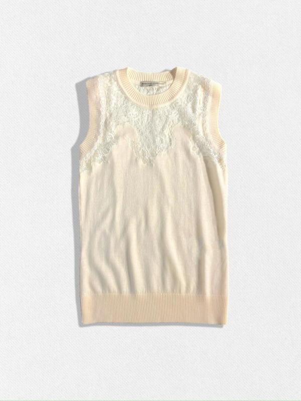 ウールニットベスト