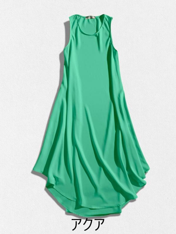 Aラインフレアワンピース