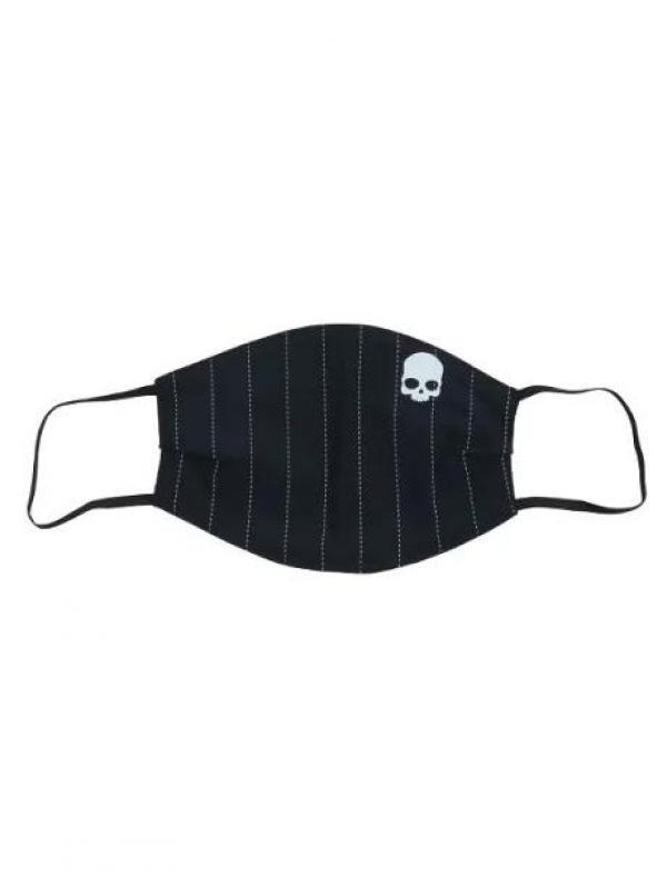 カルビコ素材スカル付きマスク