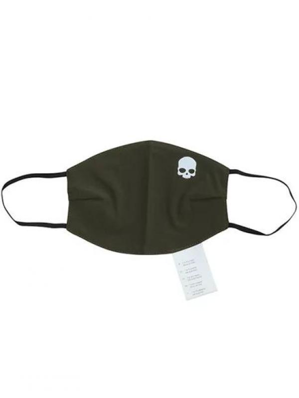 カルビコ素材スカル付きマスク