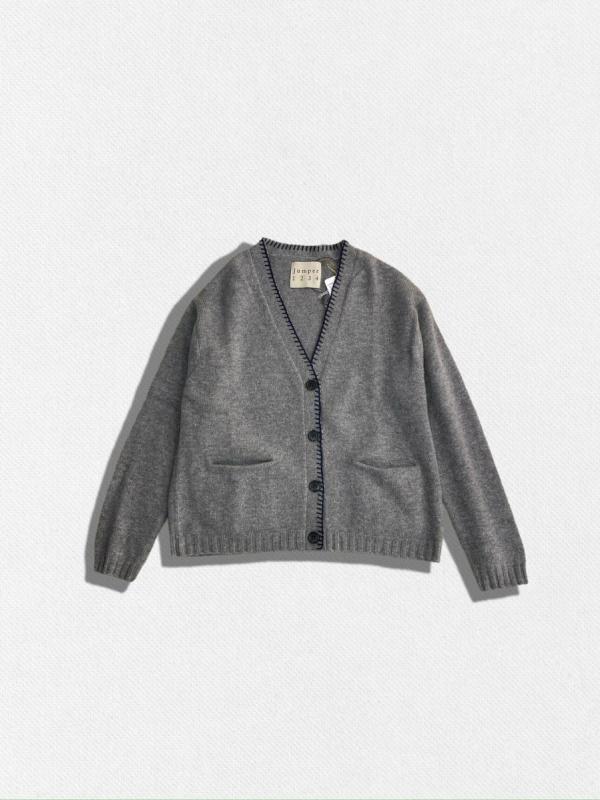 カシミアニットカーディガン