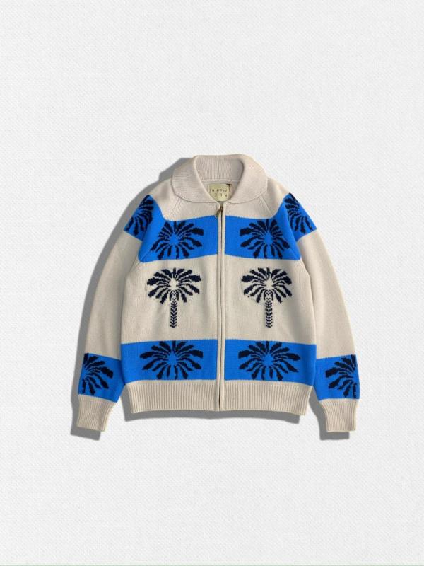 カウチンニットカーディガン