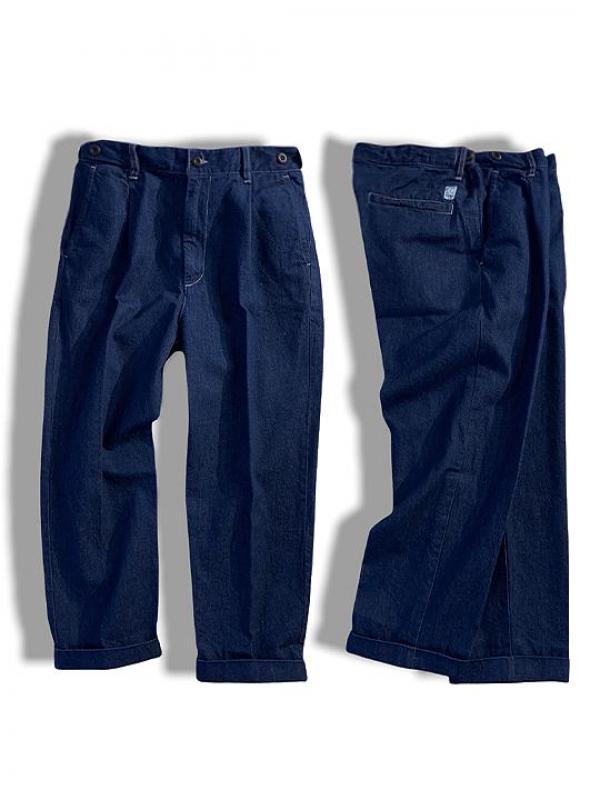 ワイドデニムパンツ048，049）