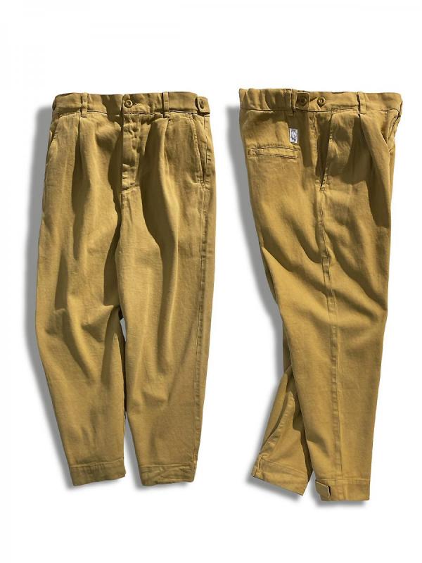 ワイドチノパンツ