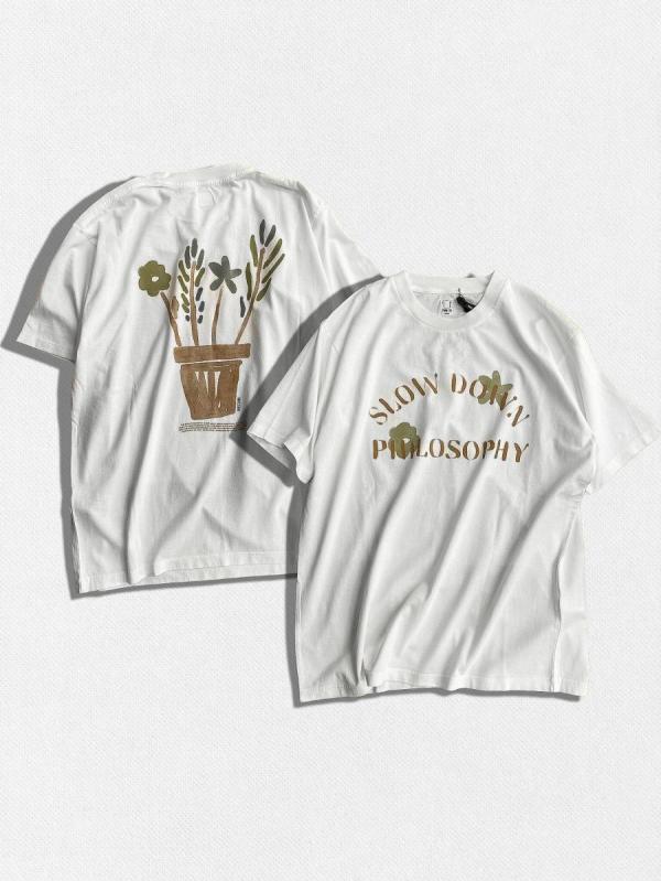 メッセージプリントTシャツ