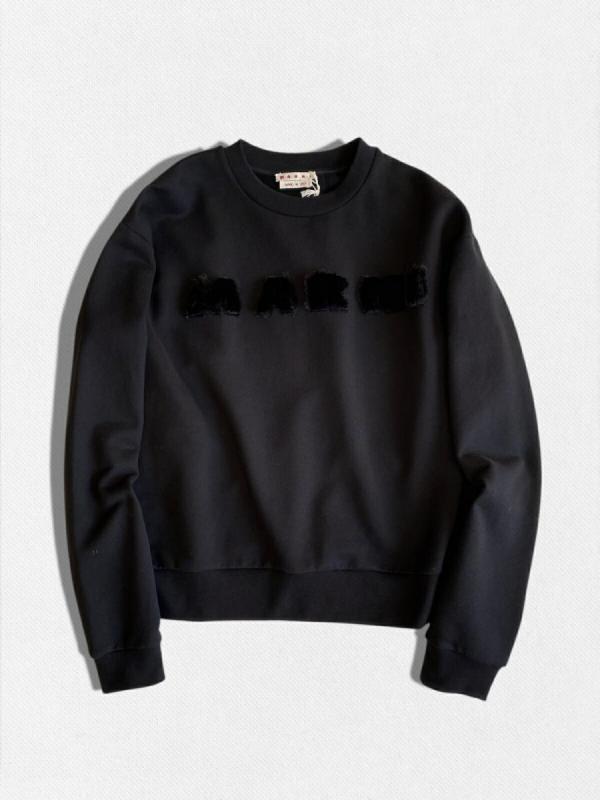 ロゴ入りクルーネックトレーナー