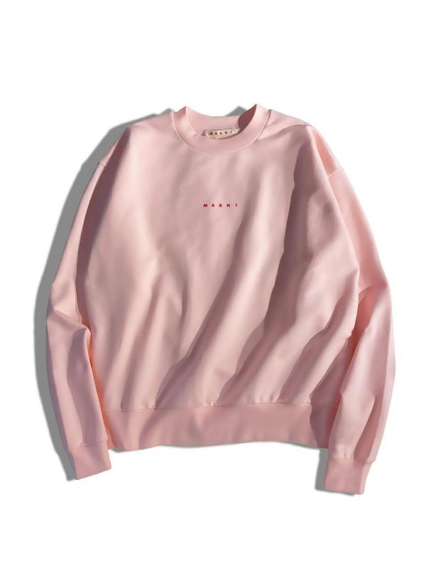 ロゴ入りクルーネックトレーナー