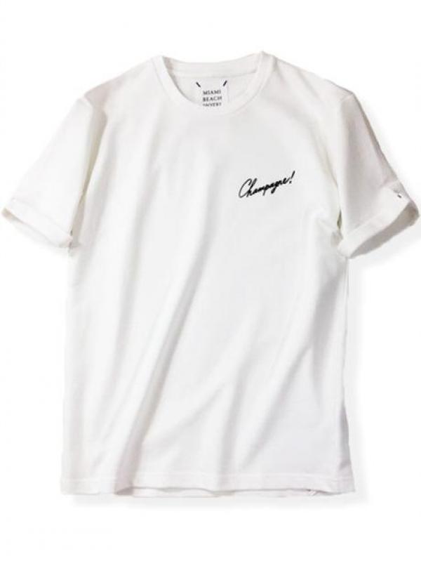 クルーネックTシャツ