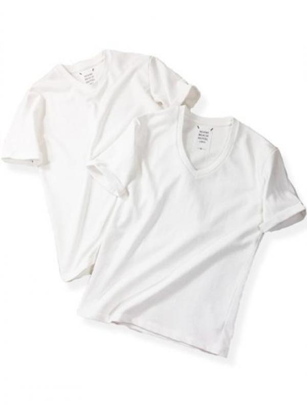 クルーネックTシャツ