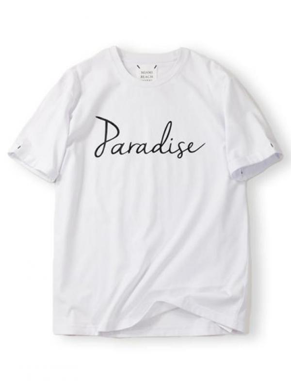 クルーネックTシャツ