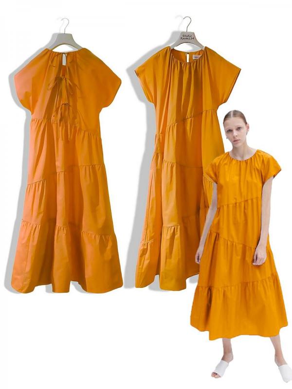 フレンチスリーブワンピース