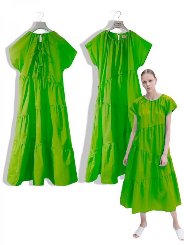 フレンチスリーブワンピース