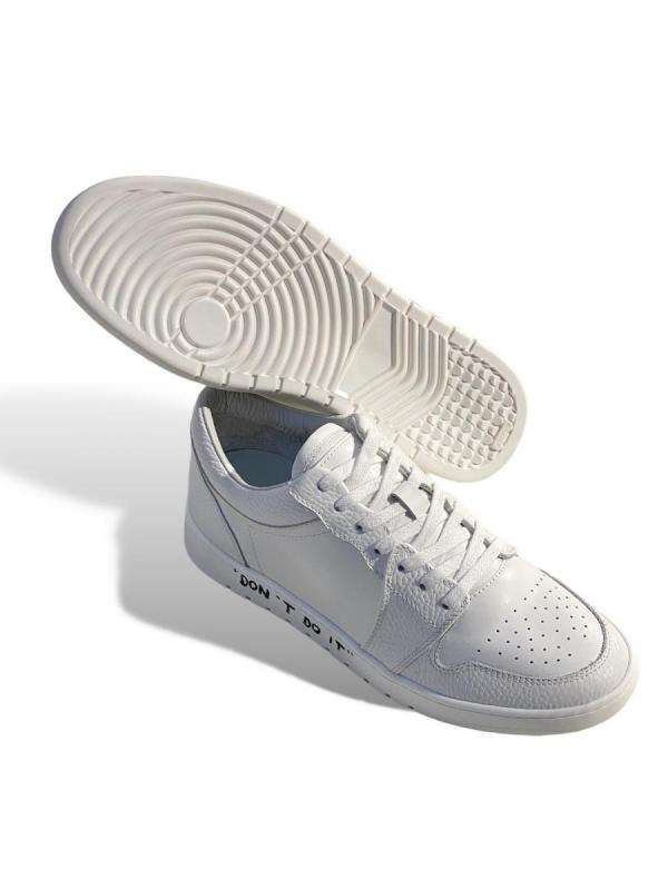 レザーコンビスニーカー