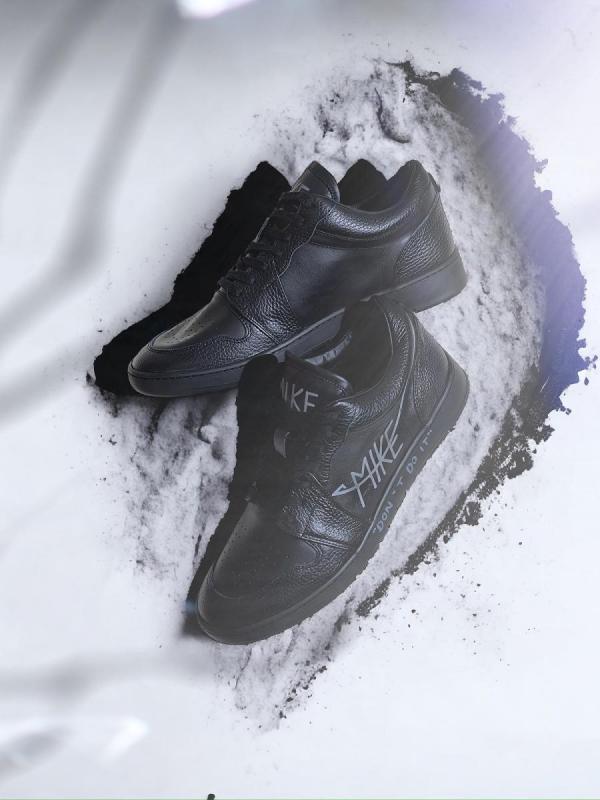 スムース＆スウェードレザーコンビスニーカ...