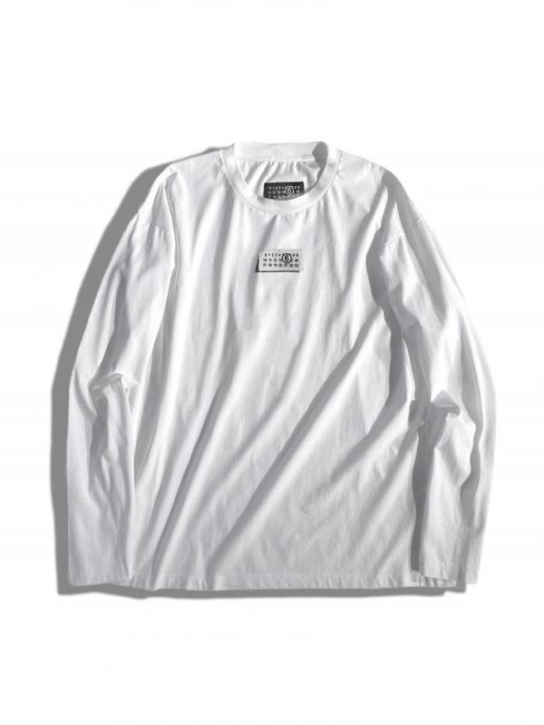 クルーネックロングＴシャツ