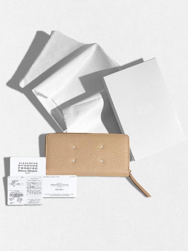 レザーラウンドジップロングウォレット