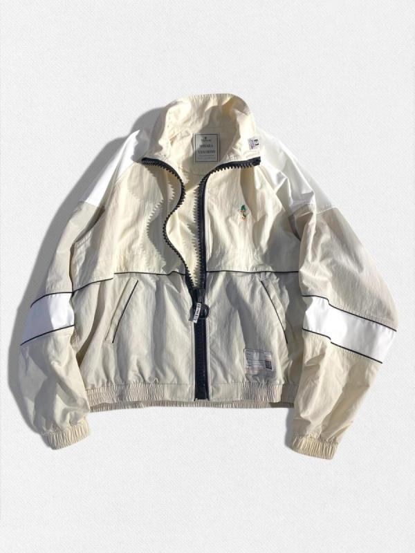 ワイドバックトラックジャケット