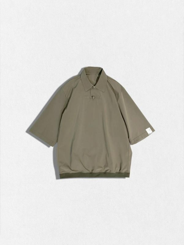 七分袖ポロシャツ