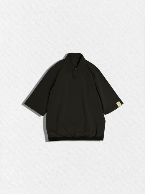 七分袖ポロシャツ