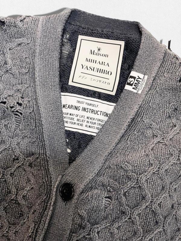 サンフェードデストロイカーディガン