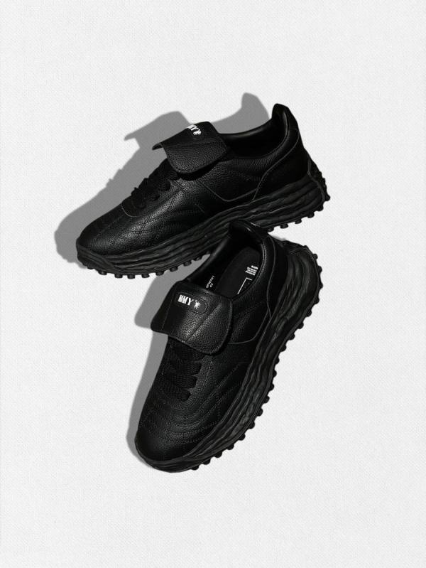 レザーローカットスニーカー