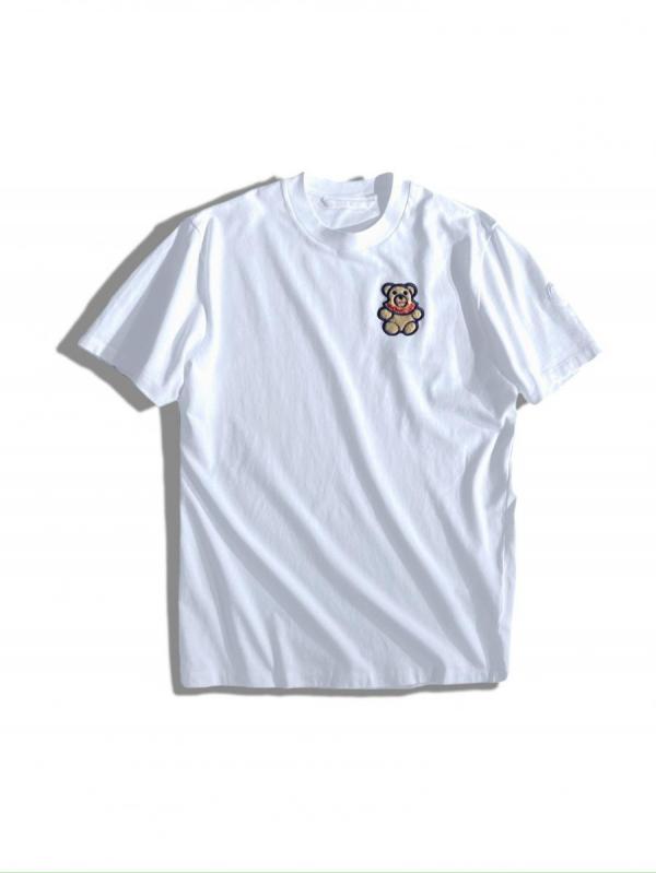 アイコンワッペン付きクルーネックTシャツ