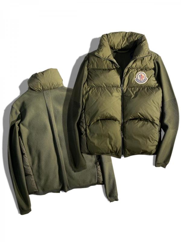 ダウンコンビネーションニットジャケット