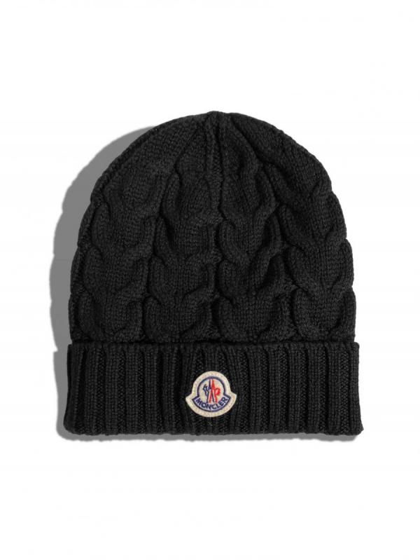 ロゴワッペン ウールニットキャップ