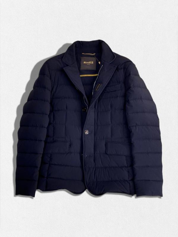 カシミア混ウールダウンジャケット