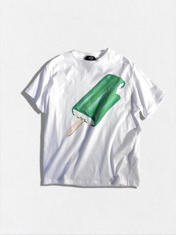 クルーネックTシャツ