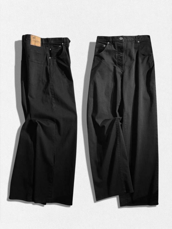 ワイドデニムパンツ