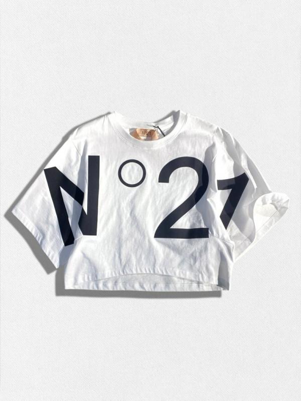 オーバーフィットクルーネックTシャツ