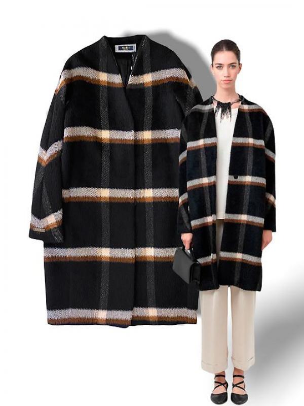 チェックコート